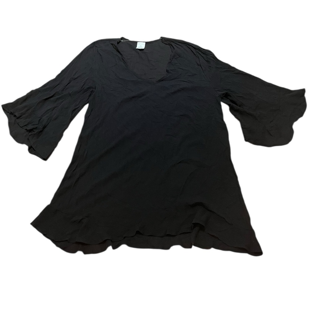Anne Cole Black Lightweight Tunic Swim Coverup, Size M/L, NWOT - Picture 7 of 9